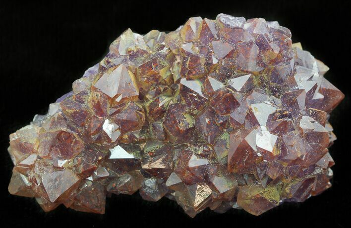 Thunder Bay Amethyst Cluster With Hematite #46289